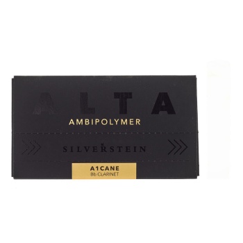 Silverstein ALTA 3.5 Alta Ambipoly Bb Klarnet Kamışı No: 3.5 (Profesyonel) - Tekli Paket | Esnek Üfleme Tepkisi, Tutarlı Malzeme Kalitesi ve Zengin Harmonikler